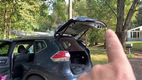 nissan rogue liftgate problems|2016 Rogue liftgate does not open